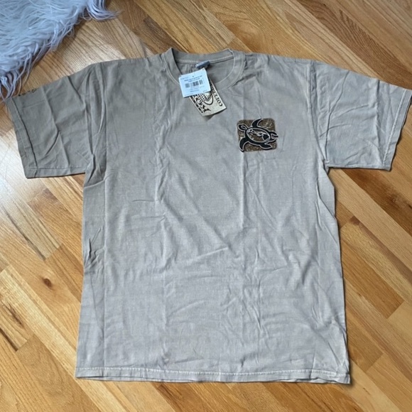 Kona Coffee Dyed Graphic  T-Shirt NEW Hawaii Tee - Picture 1 of 5